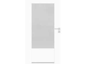 Interiérové dveře Naturel AURA levé 90 cm bílá mat AURA3BM90LB